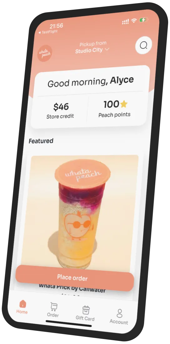 Whata Peach app preview