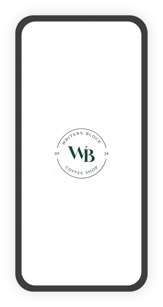 Writer’s Block Coffee Shop app
