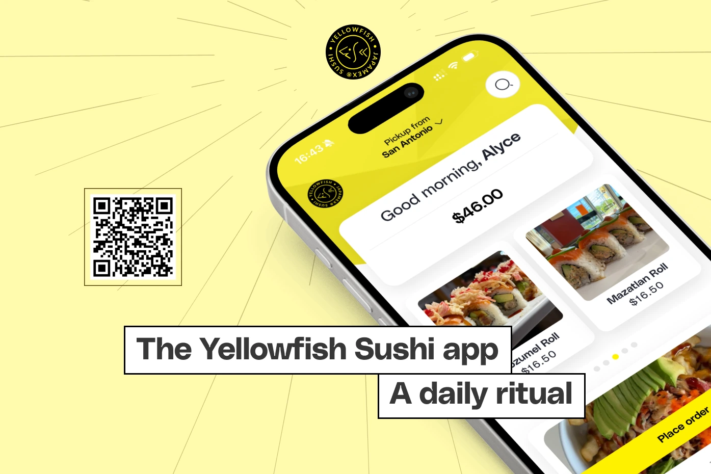 Yellowfish Sushi app