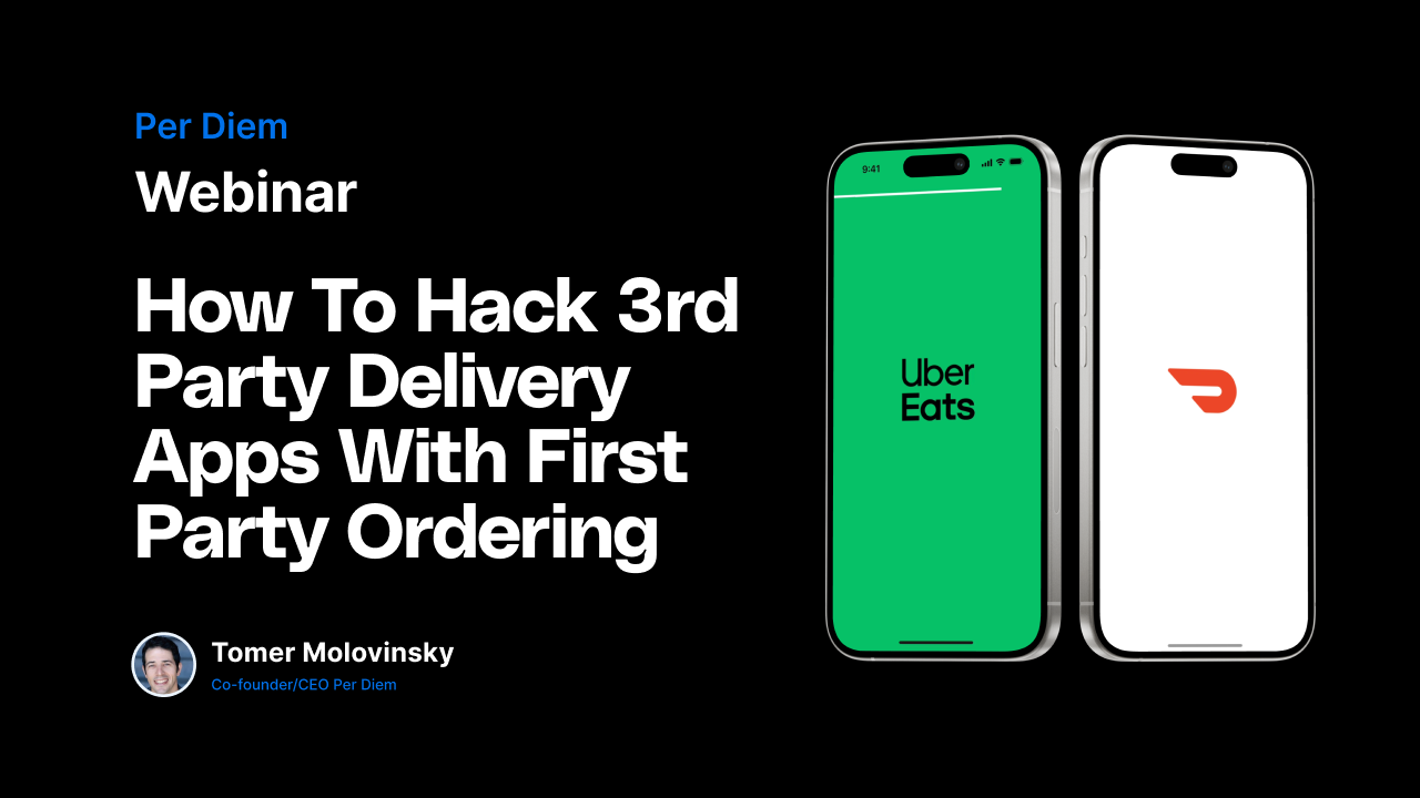 Hack Third-Party Delivery Apps with First-Party Ordering 