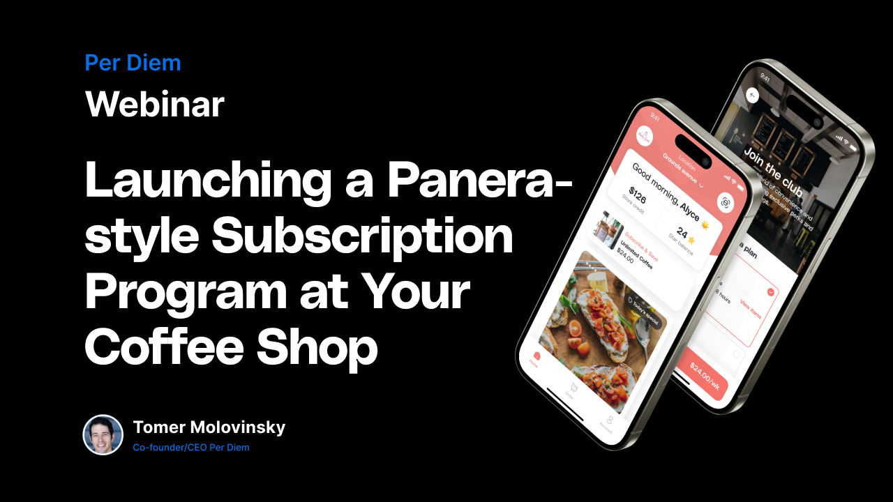 How to Launch Panera Bread-Like Subscriptions Through Your App